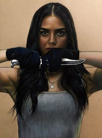 Sam Carpenter with knife (Scream VI) 8.5x11