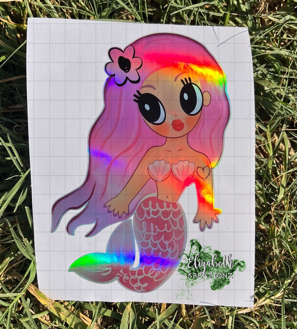 MSB Sirena Holographic Car Decal