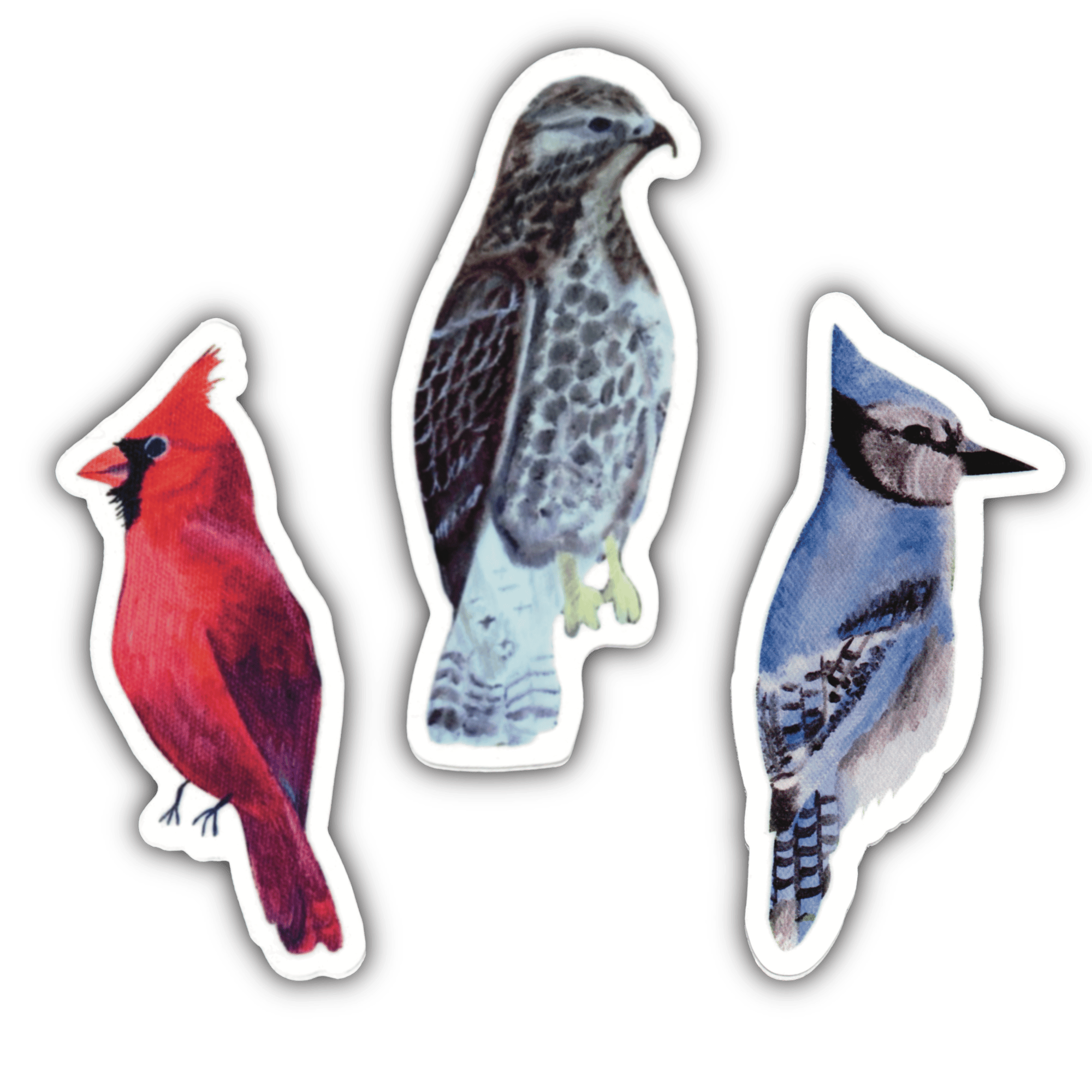 Midwestern Bird Vinyl Stickers