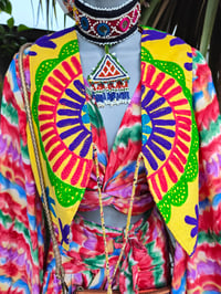 Image 3 of New York Embroidered Waistcoat Top Yellow 6-12