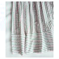Image 5 of Pleated Wrap Skirt Pink/Green