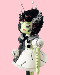 Image 1 of RESERVED FOR DIANE MEDIUM ART DOLL SPOOKY SIS