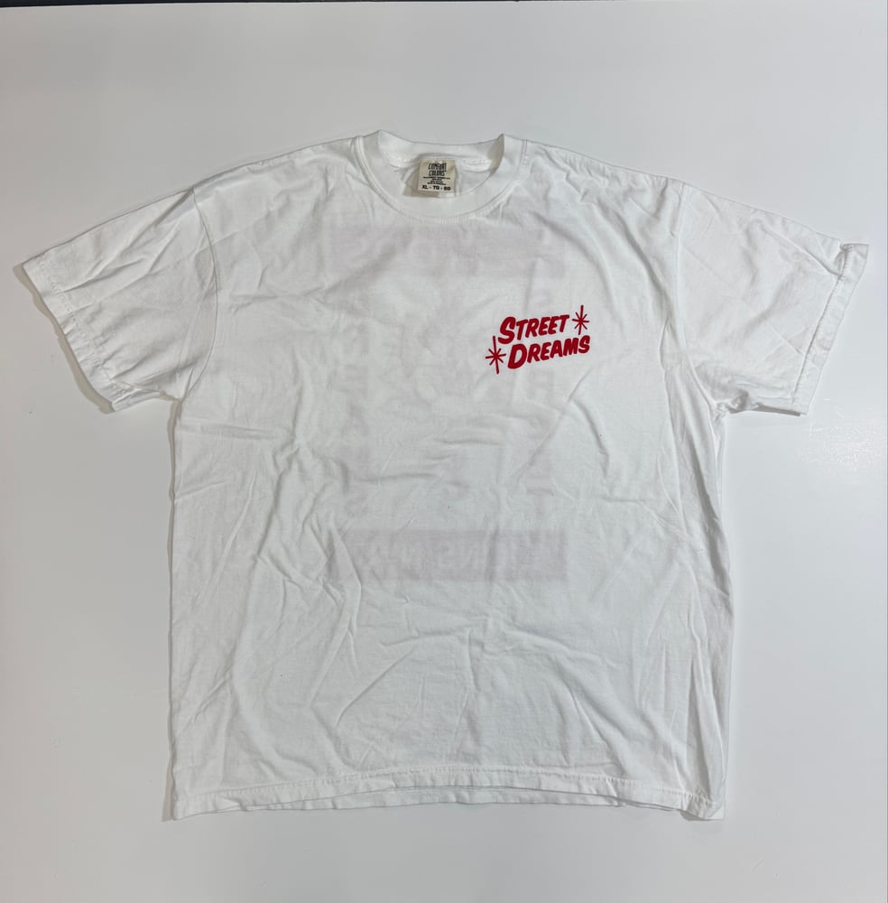 Image of Street Dreams Rose T-Shirt (WHT)