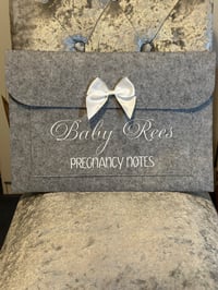 Image 1 of Pregnancy notes bag