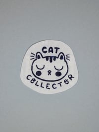 Image 3 of Cat Collector small fabric iron-on patch