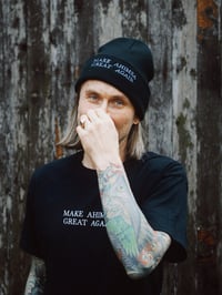 Image 1 of MAKE AHIMSA GREAT AGAIN x Dharma108 Beanie