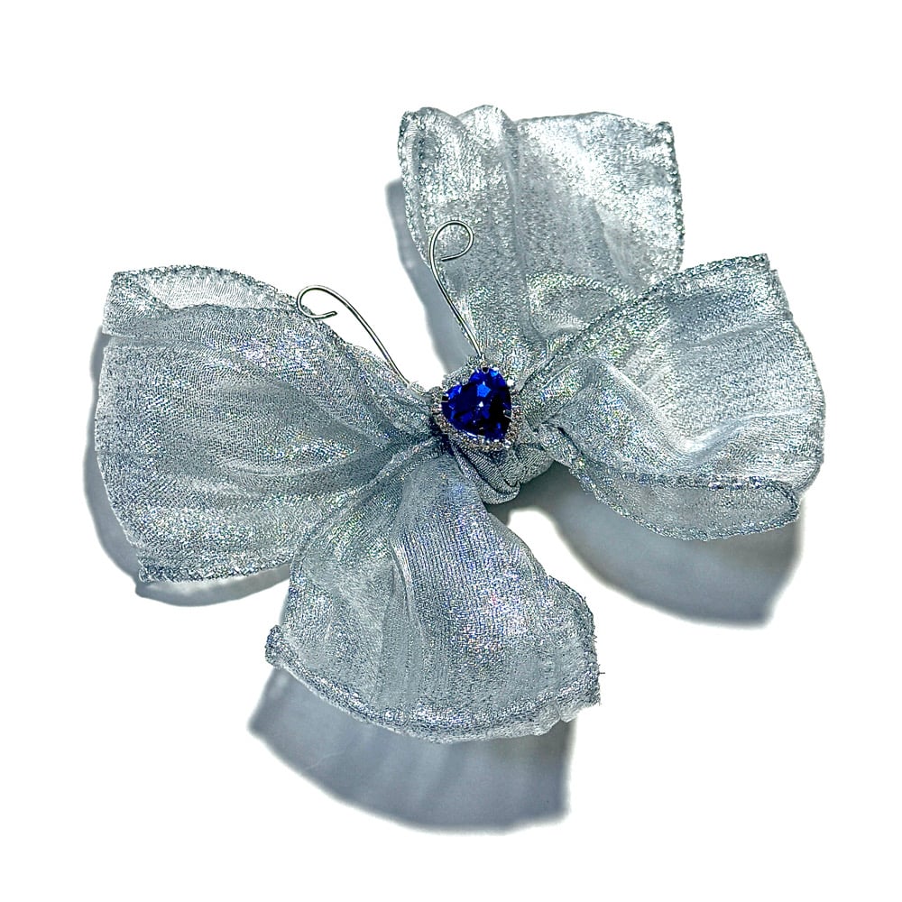 Image of Shimmer Butterfly Bow Single Clip