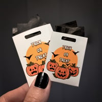 Image 1 of Mini Pumpkin Trick or Treat Bag