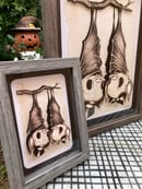 Image 4 of "love Bats" Shadow Box