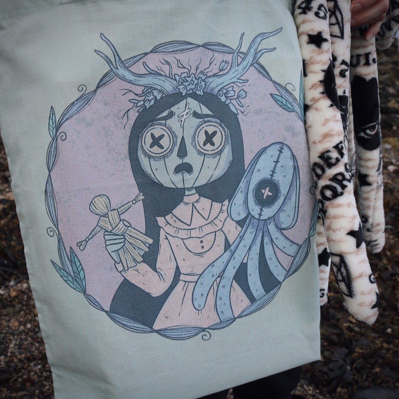 Image of PREORDER Ghost Pumpkin Tote