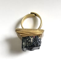 Image 2 of beloved black tourmaline ring 