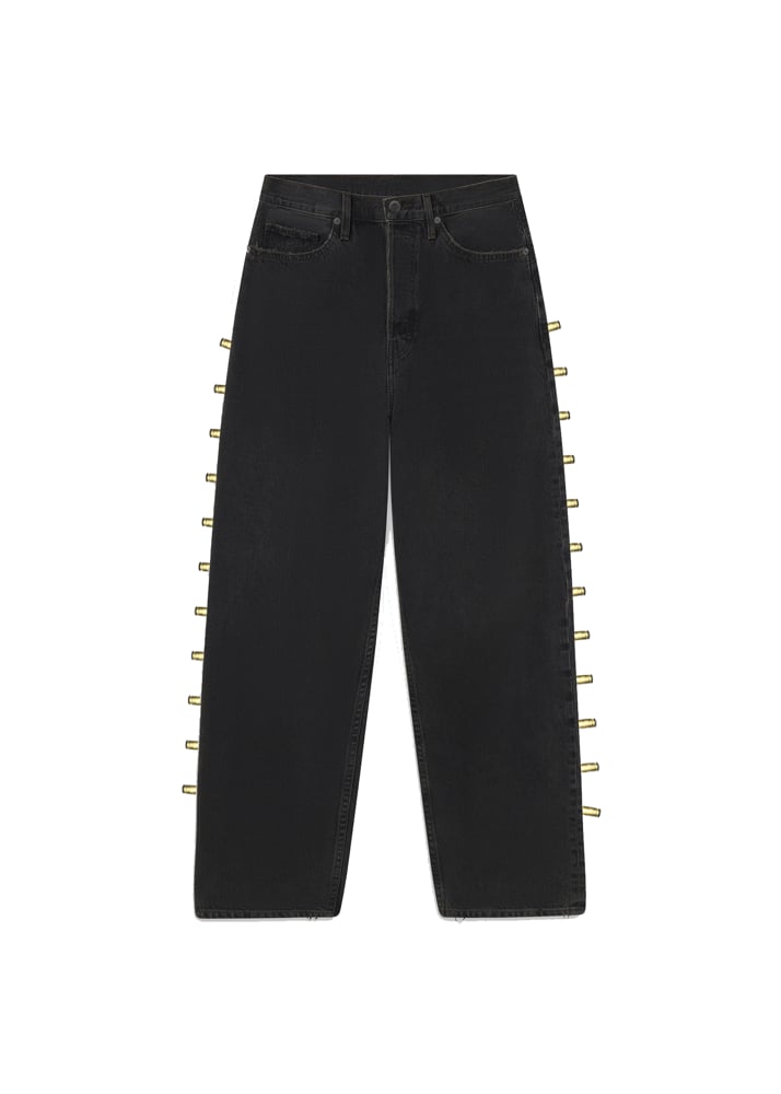 Image of SHELL DROPS (BLACK DENIM)