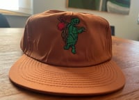Image 1 of Huckleberry Rust Nylon Field Trip Hat (Green Huckleberry)