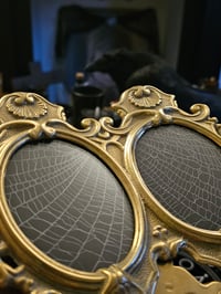 Image 4 of Antique Brass Framed Double Web 