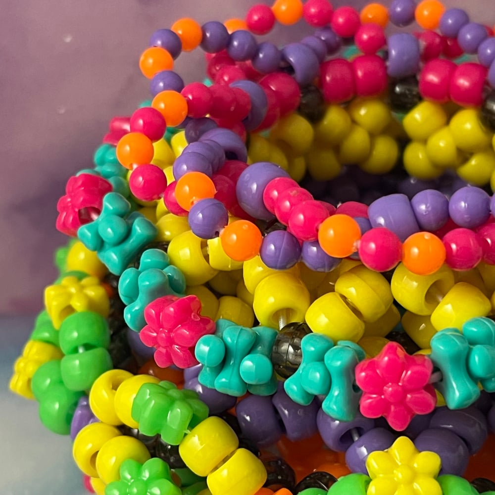 Image of Skittles Inspired Epic Kandi Cuff