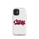 I'm a Sewist Red/Black Tough Case for iPhone®