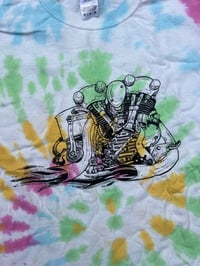 Image 2 of Tie Dye Knucklehead (Rainbow)