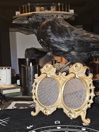 Image 1 of Antique Brass Framed Double Web 