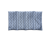 Image 1 of Chevron rice bag, grey and white, unscented