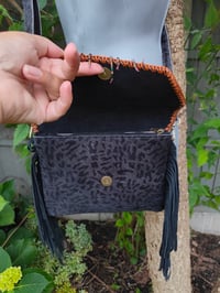 Image 6 of Barca bag -black leopard