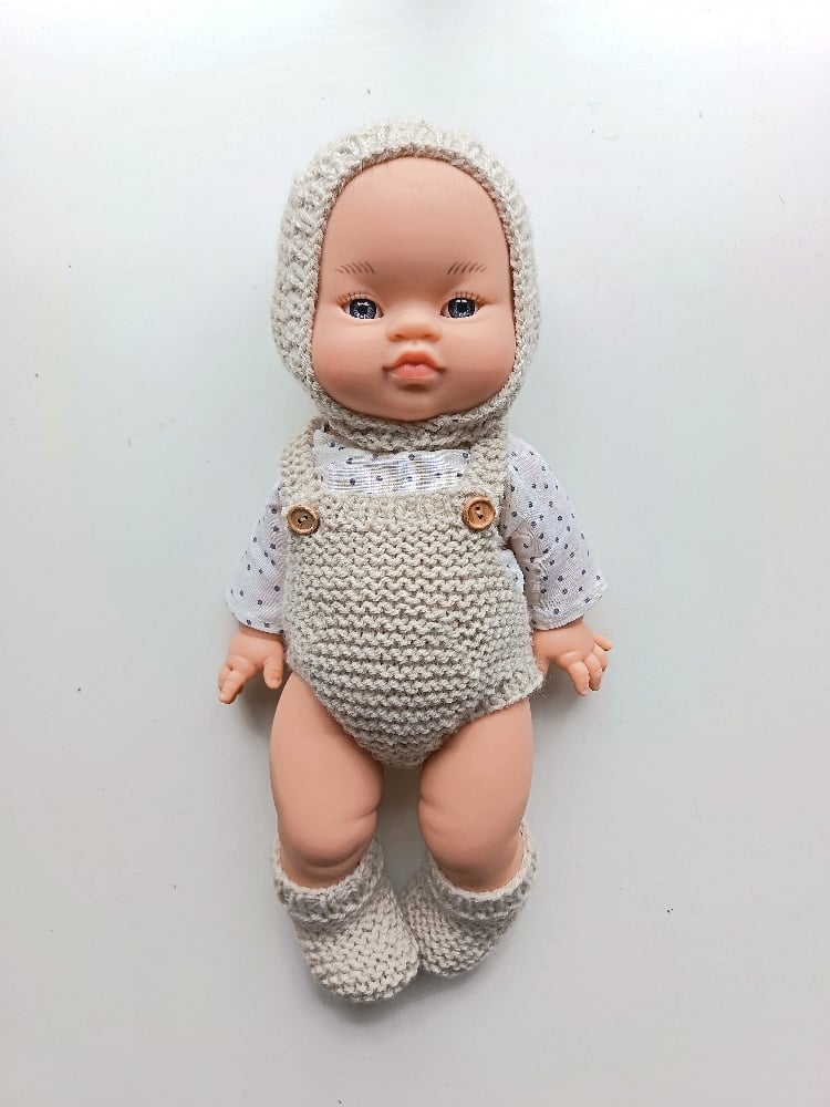 Tenue barboteuse gris clair