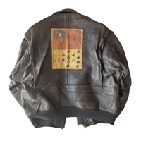 Image 2 of AVIREX G-1 FLIGHT JACKET 1988 OG (XL)