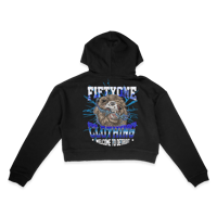 Image 1 of Welcome To Detroit Crop Hoodie