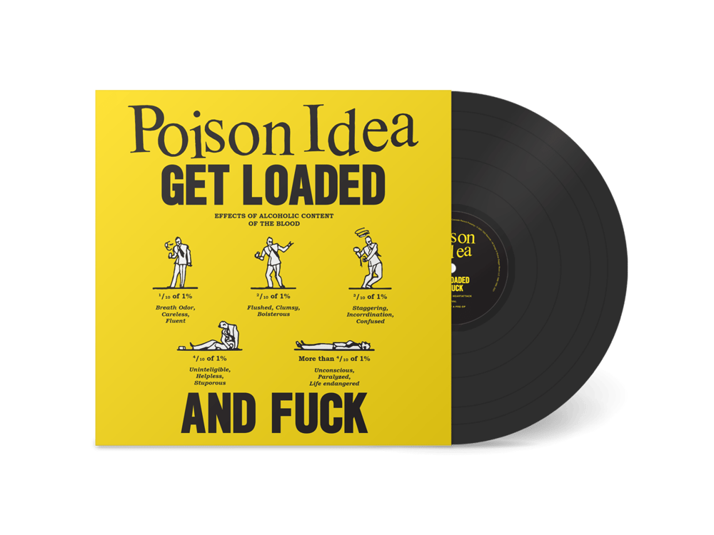 Image of Poison Idea - "Get Loaded & Fuck" 12"ep