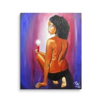 Image 1 of Flame Canvas Print