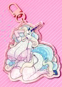 Image 2 of Fairy Unicorn Glitter Keychain - 3 LEFT ‼️