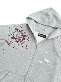 Image 2 of 90's Hysteric Glamour "Crime Scene" Hoodie - L