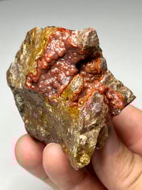Image 11 of Red Botryoidal Chalcedony Specimen Peru #2455