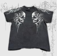 Image 1 of (s) y2k faded cyber skulls 