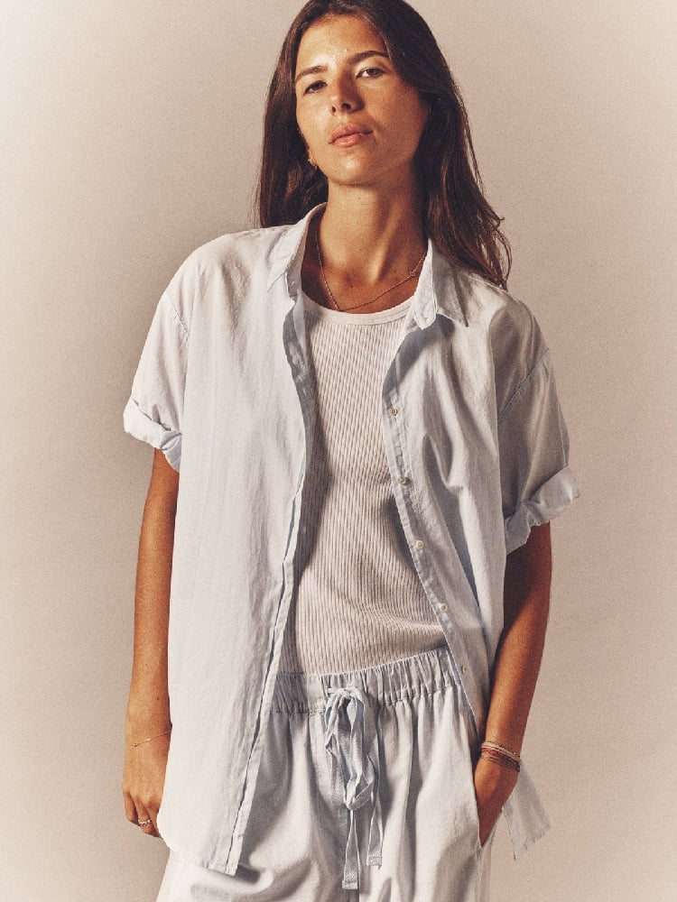 Image of XIRENA CHANNING SHIRT SKYLIGHT