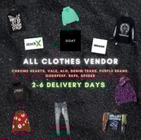 USA ALL CLOTHING VENDOR 2-6 DAY SHIPPING 