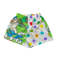 Image 1 of Smurf Polka Shorts - Size 3