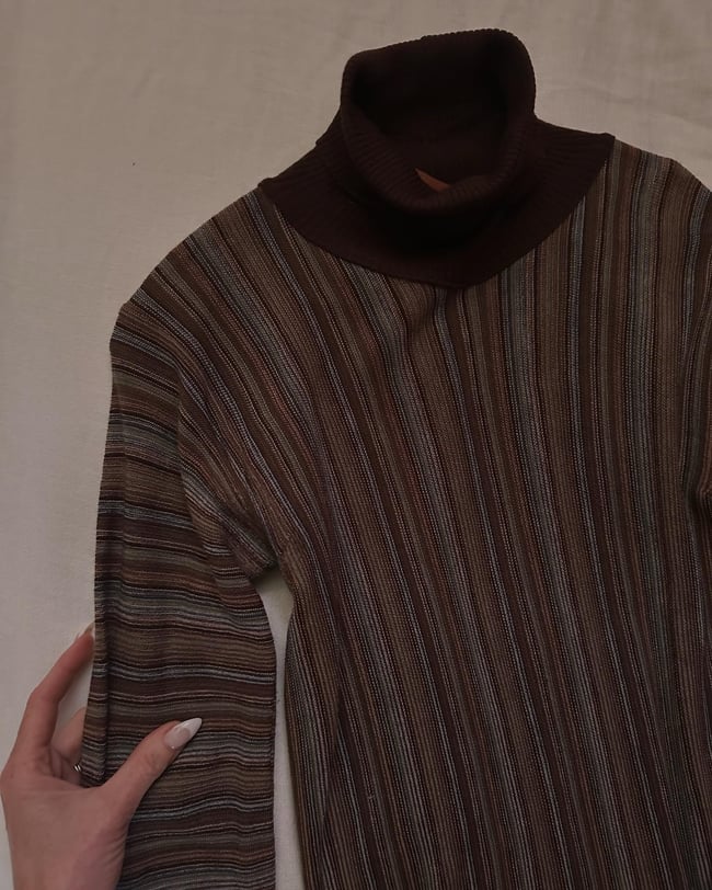 early 70s MISSONI italian knit dress