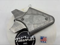 Image 9 of Tinworksinc weld on axle plates  Harley Davidson, bobber, chopper, cafe racer