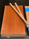Leopard Wood Chopstick Blanks - Sets if 8 