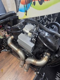 Image 1 of Honda Shadow Single Carb Snorkle. 