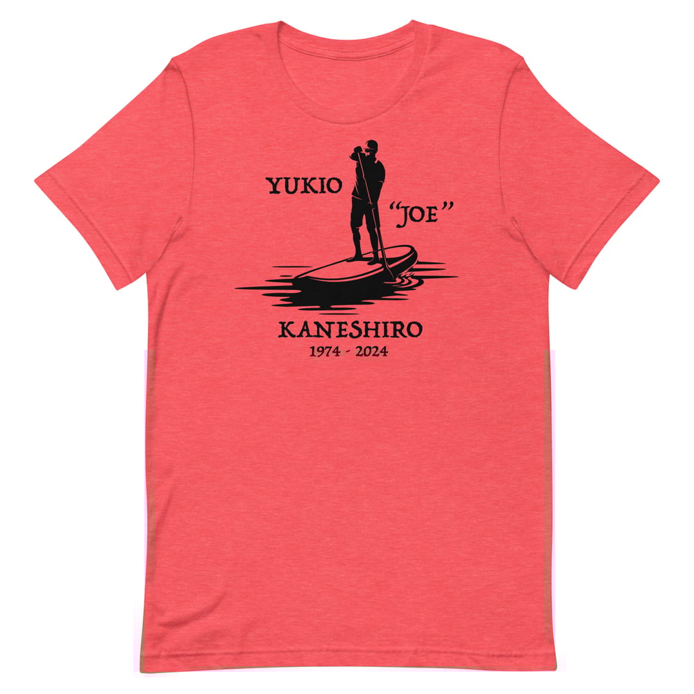 Image of Kaneshiro Paddleboard Memorial Unisexy t-shirt