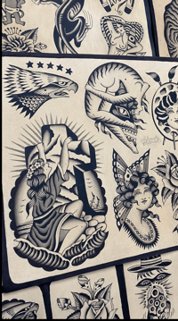Image 2 of Medium tattoo flash 4