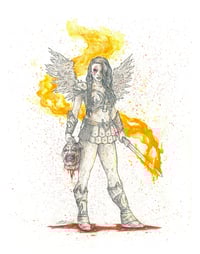 Sienna Art the Clown Terrifier  11x14 Signed Art Print