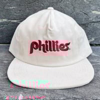 Image 1 of PHILLIES Corduroy Snapback ‘Light Cream’
