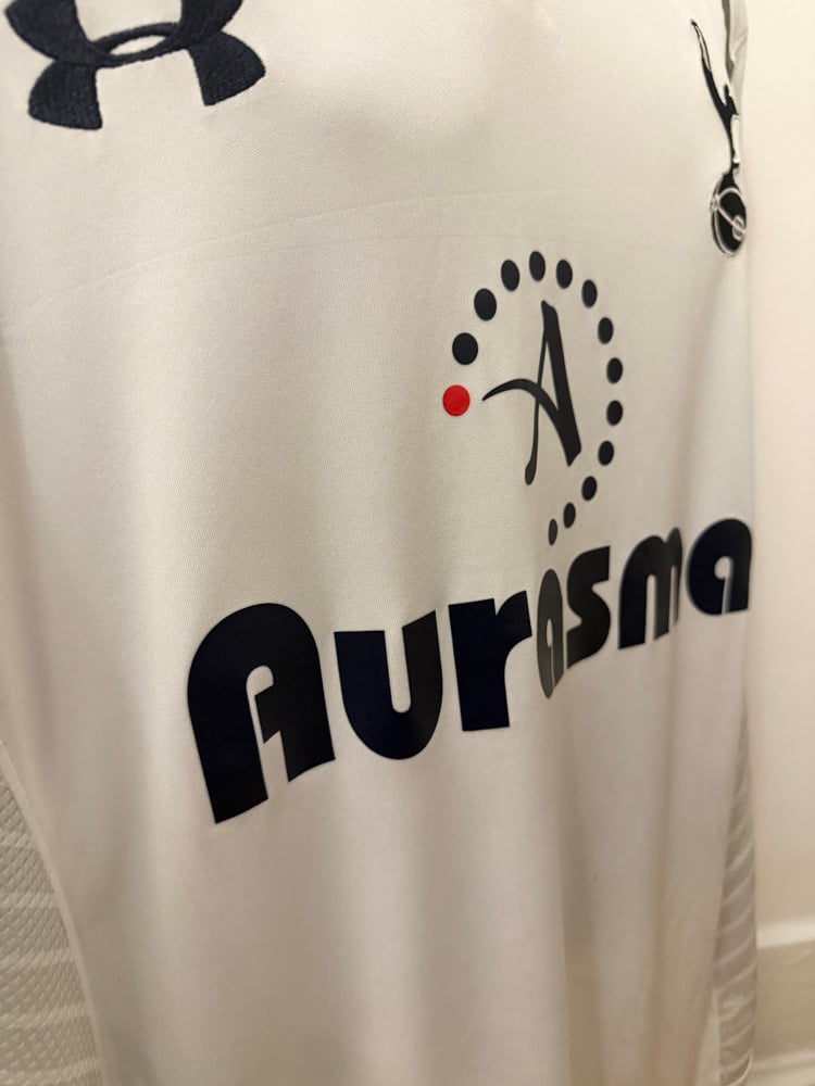 Image of Tottenham Hotspur “BALE 11” 2012/13 Home Long Sleeve Shirt + patches (XXL)