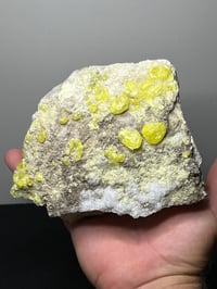 Image 10 of Sulphur On Matrix Specimen | Bolivia #2818