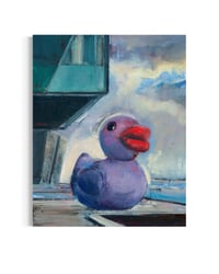 Image 3 of Painting / maleri / "København – Malerdrømme og tankestreger – Ællingen" / 40x50 cm