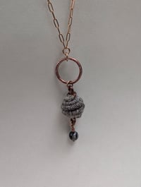 Image 2 of Smoky Quartz Gem Inspired Drop Bead Necklace