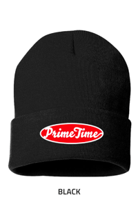 PrimeTime black tuque '26