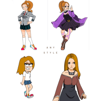 You in Anime!
